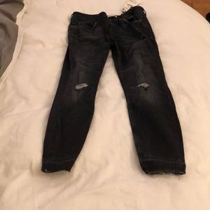 NEW Zara blue/ black jeans